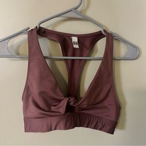 Pink Sports Bra